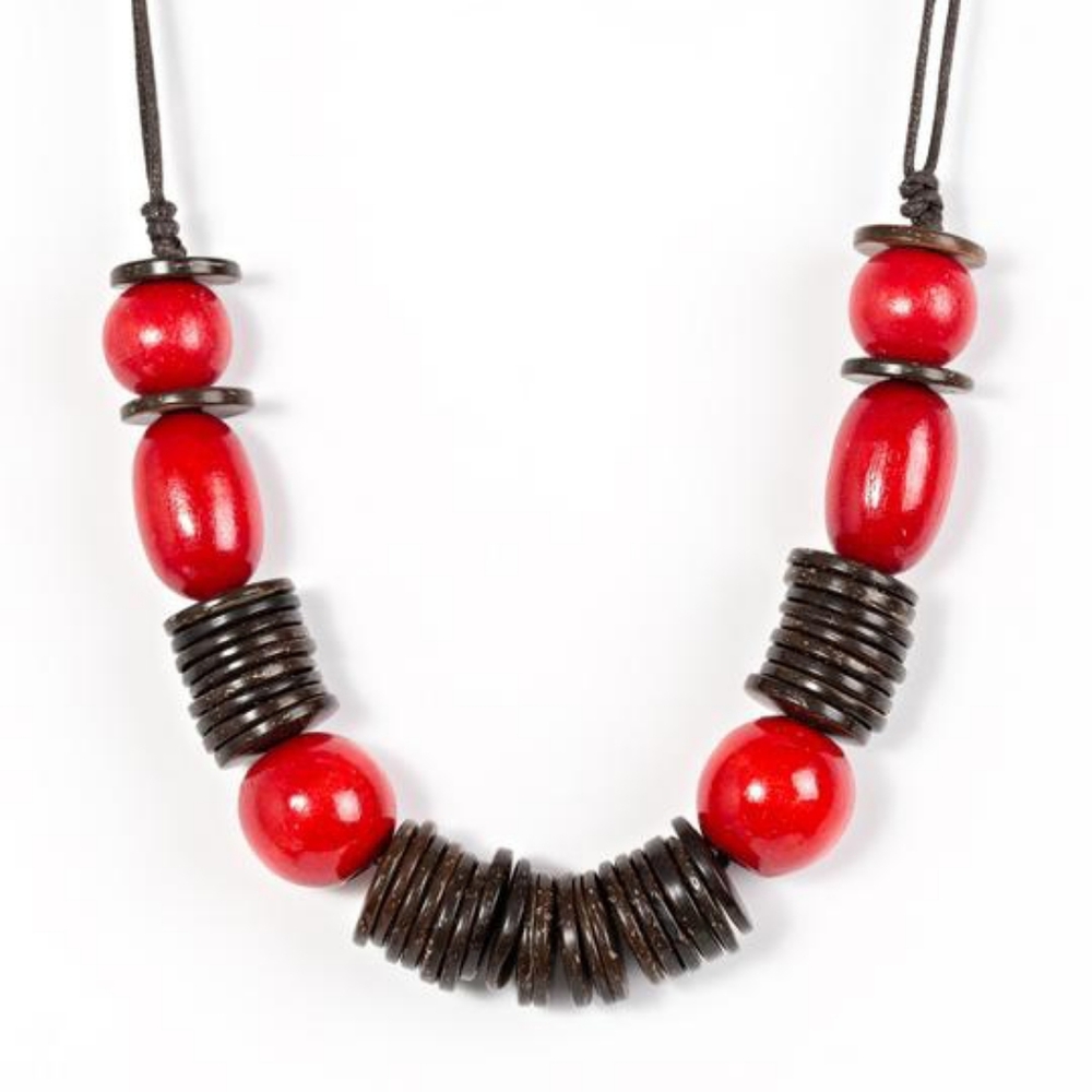 Paparazzi You Better BELIZE It! Red Necklace Set